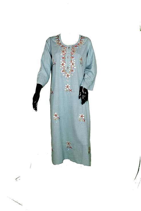 Womens embalished Stright Kurta